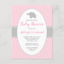 Search for pink polka dot baby shower invitations Cute
