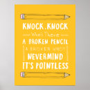 Search for funny pencil posters Teacher