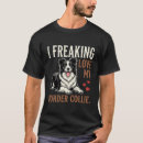 Recherche de border collie drôle tshirts Chiot