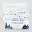 Search for woodland rehearsal dinner invitations String lights