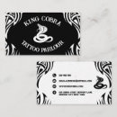 Search for creepy business cards Black and white