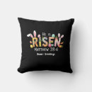 Search for happy easter pillows Jesus