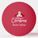 Search for santa claus ping pong balls Merry