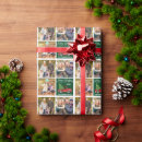 Search for modern farmhouse christmas wrapping paper Red and green