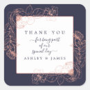 Search for pink rose thank you stickers Script