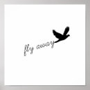 Search for fly away Typography
