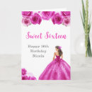 Search for princess birthday cards Sweet sixteen