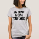 Recherche de song lyrics tshirts Cerveau