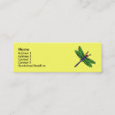 Recherche de de libellule cartes visite Affaires