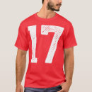 Recherche de numéro 17 tshirts Anniversaire