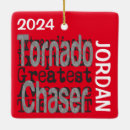 Search for tornadoes ornaments Chaser