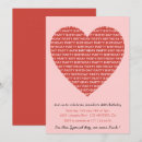 Search for big heart invitations Simple