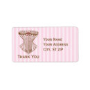 Search for lingerie return address labels Corset