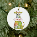 Search for cute cow ornaments Animal