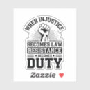 Recherche de protest autocollants Droits civils