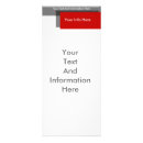 Search for shaped rack cards White