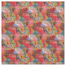 Search for abstract bright fabric Floral