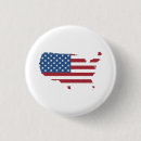 Recherche de géographie badges Drapeau américain