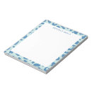 Recherche de motif mignon blocsnotes Bleu
