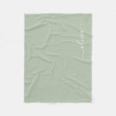 Search for green shades blankets For her
