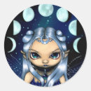 Search for moon fairy stickers Fantasy