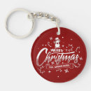 Search for red snowflake keychains White