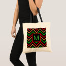 Recherche de motif zigzag sacs Vert
