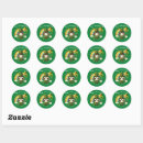 Search for happy st patrick day stickers Shamrock