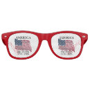 Search for america sunglasses Red white blue