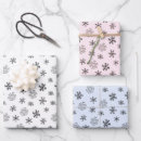 Search for black with snowflakes wrapping paper Merry christmas