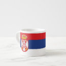 Recherche de serbe tasses Drapeau
