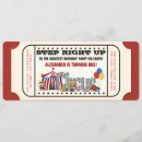 Recherche de de billet cirque invitations Vintage