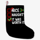 Search for naughty or nice christmas stockings Xmas