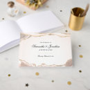 Search for rose gold wedding guest books Minimal
