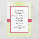 Search for lime green sweet 16 invitations Pink