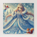 Recherche de pour une reine puzzles Hiver