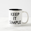 Search for keep it simple mugs Inspiration