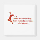 Recherche de citations de danse magnets Fille