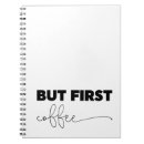 Search for coffee notebooks Typography