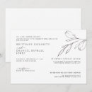 Recherche de tige invitations Simple