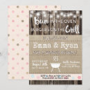 Search for wood gender reveal invitations Rustic