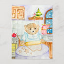 Search for gingerbread postcards Watercolor