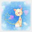 Recherche de de chat amour autocollants Pour enfants