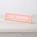Search for pink name plates Girly