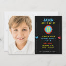 Search for level up birthday invitations Arcade