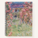 Search for claude monet notebooks Floral