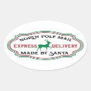 Recherche de north pole autocollants De père noël