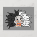 Search for evil face postcards Disney villain