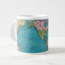 Search for map projection mugs World