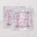 Recherche de winter 16ans anniversaire invitations Rose